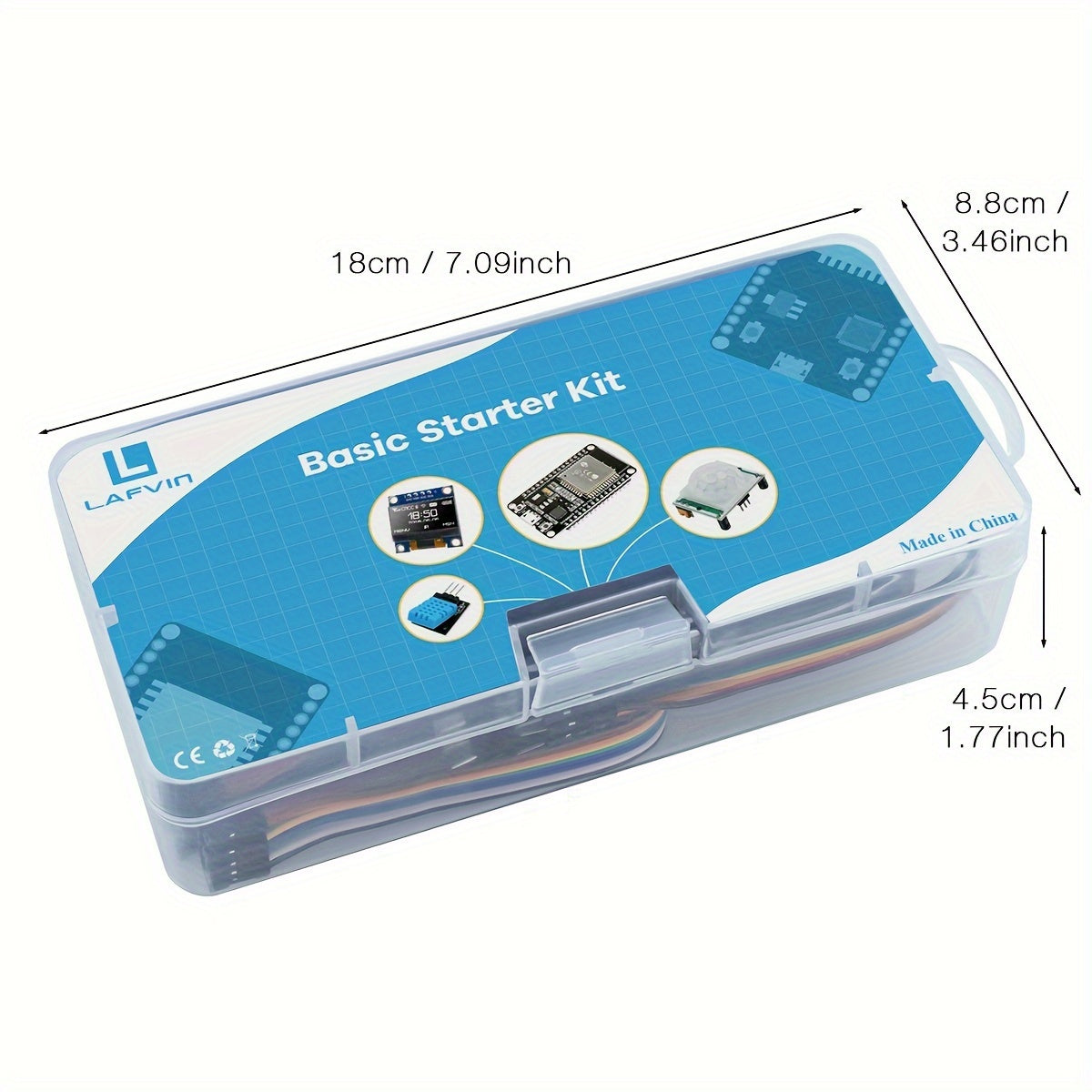 LAFVIN Basic Starter Kit for ESP32 IOT Development Board with Tutorial for Programming Project Learning.