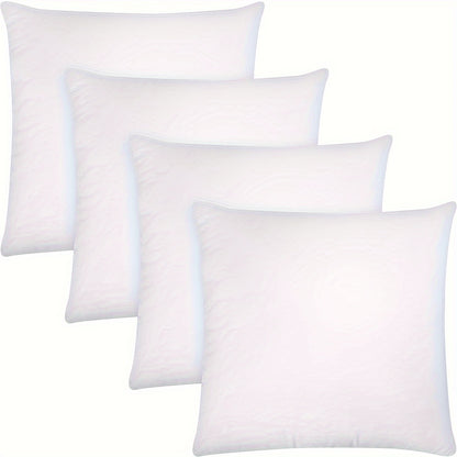 Bedding throw pillow insert in white, 50.8x50.8 cm, for various living spaces.