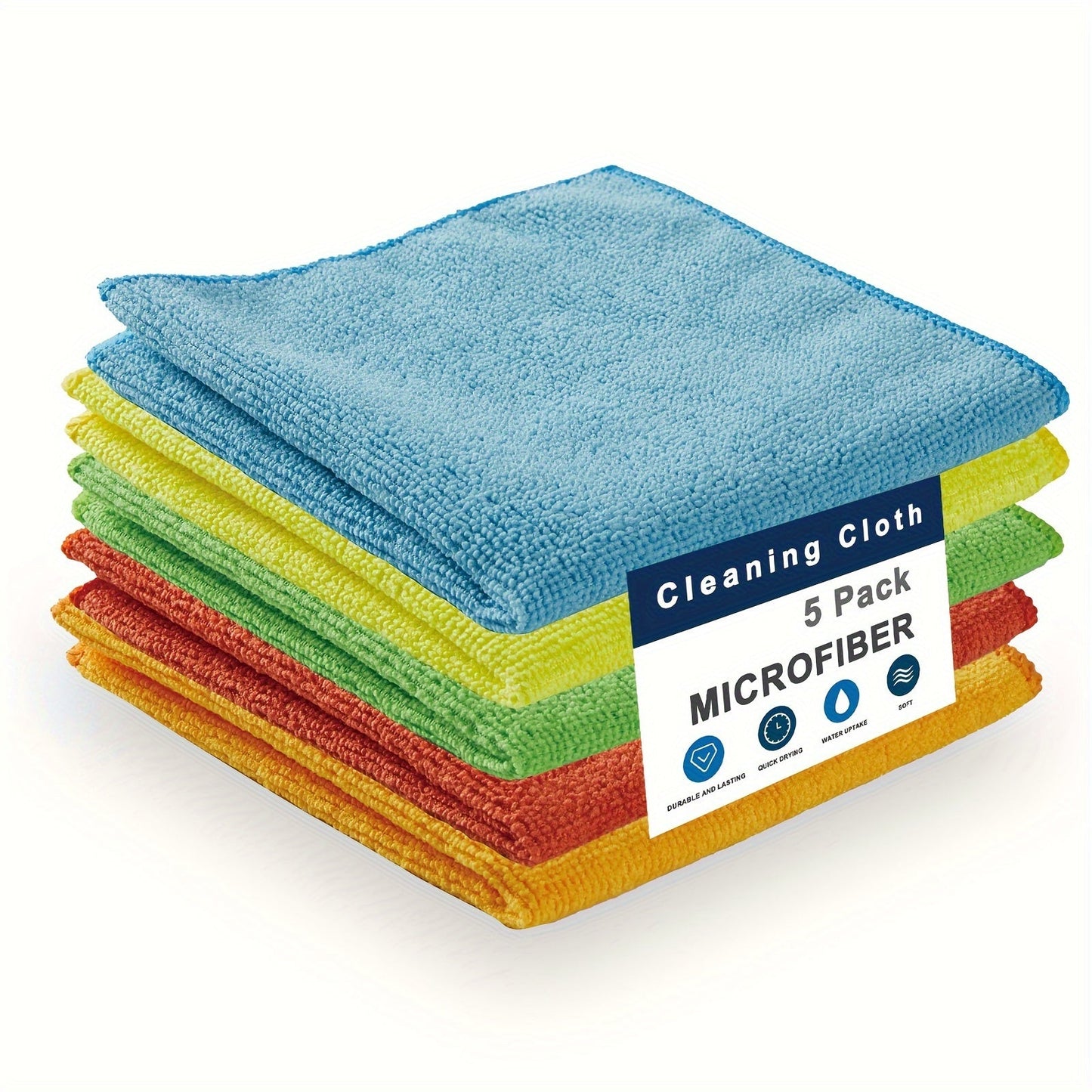 Experience Ultimate Cleaning Power with our High Performance Microfiber Cloth - Lasts 1200 Washes, Ensuring Streak-Free Shine Without Any Chemicals - Ideal for Car Detailing and Jewelry Maintenance