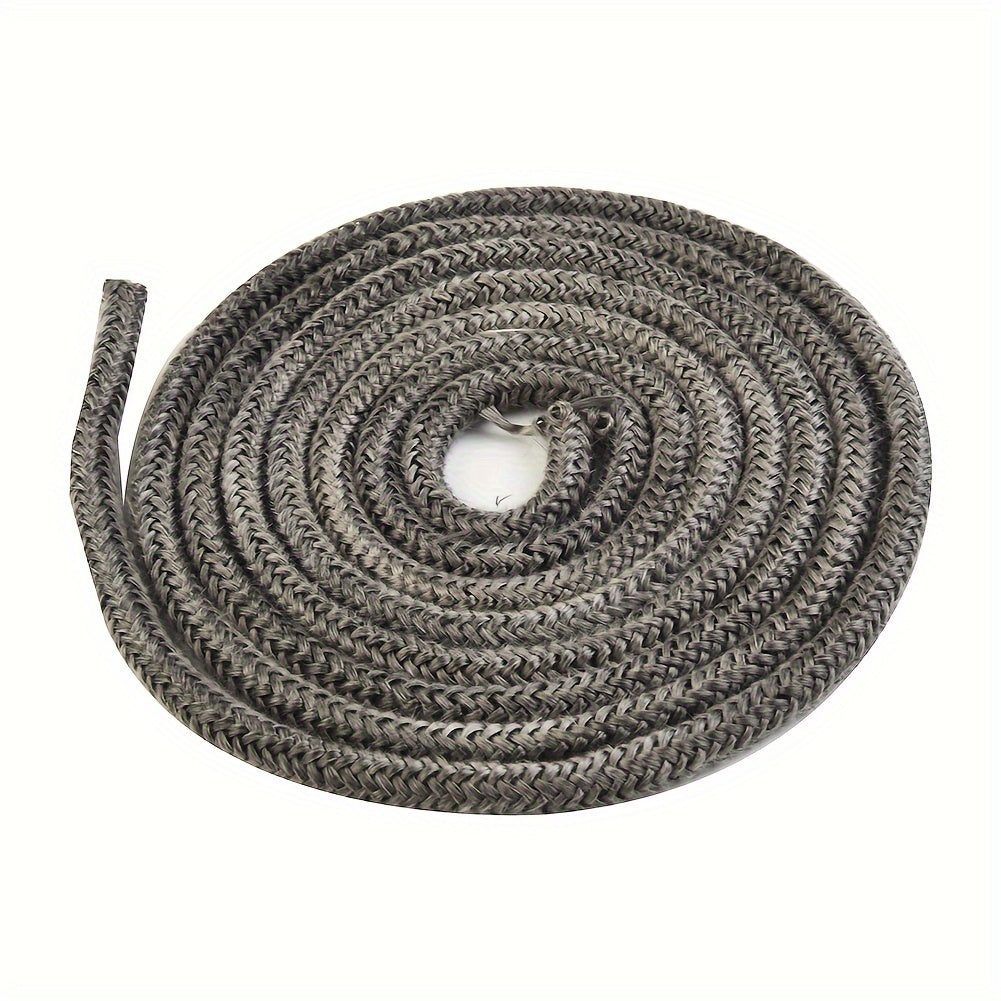 Our high-quality fiberglass seal rope is designed for high-temperature environments, making it ideal for wood stoves. The 198.12cm black door gasket is perfect for fireplaces and pellet stoves, enhancing efficiency and ensuring safe indoor use.