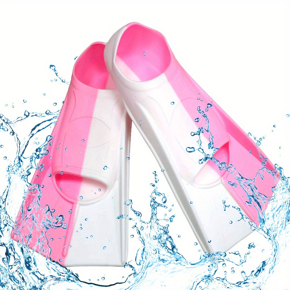 Enjoy easy and fun swimming with Kids Swim Silicone Fins - ideal for beginners!