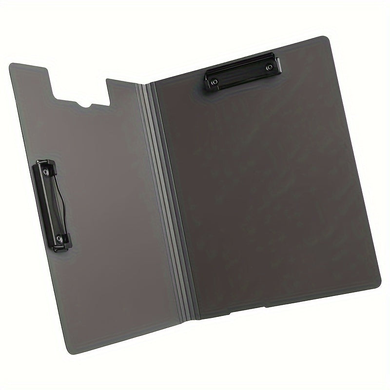 A4 folder with double clip design in multiple plywood color options