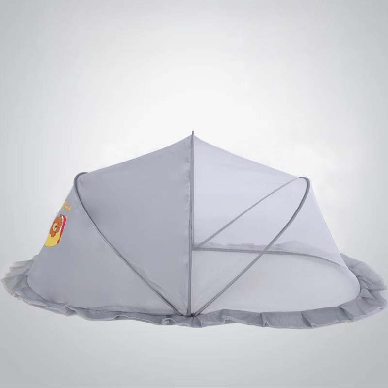 Get the perfect Halloween or Christmas gift for your little one with the Newborn Foldable Crib Mosquito Net. This canopy provides insect repellent protection for your baby, measuring at 98×55×60cm. A must-have crib accessory for new parents!