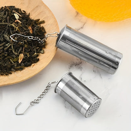 Here are 2 stainless steel tea balls that can also be used as tea strainer tools and tea brewers. Additionally, they can be used as Weibao marinade balls or soup seasoning balls.