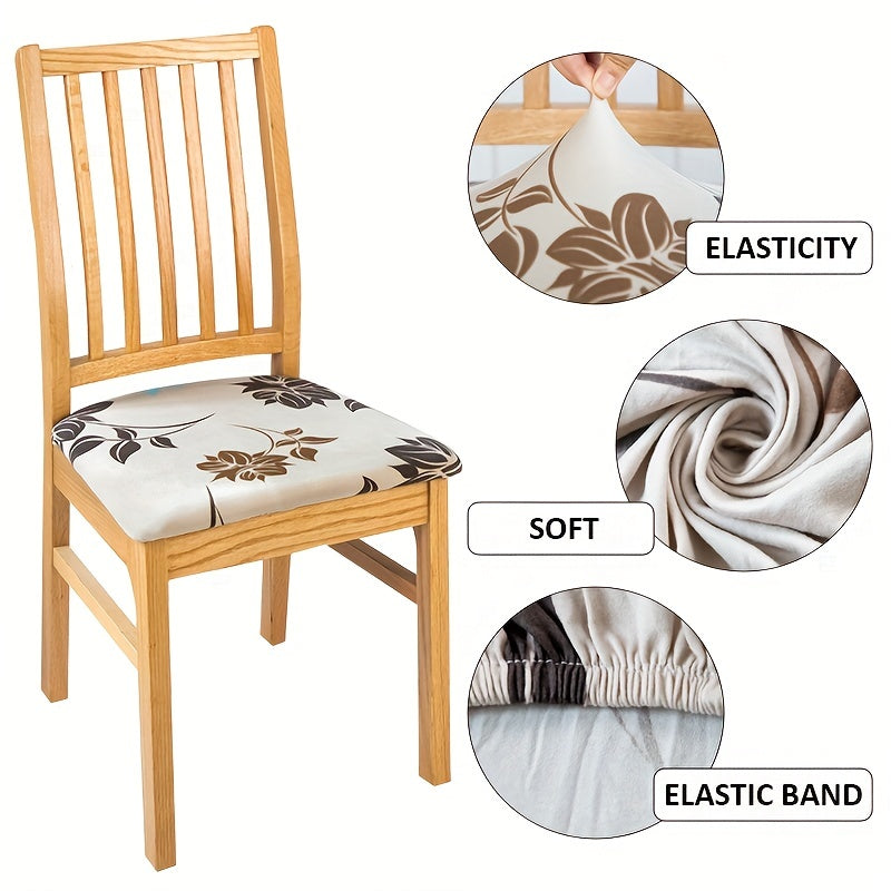 Set of 4 or 6 stretchy milk dining chair slipcovers for weddings, dining rooms, offices, banquets, and home decor.