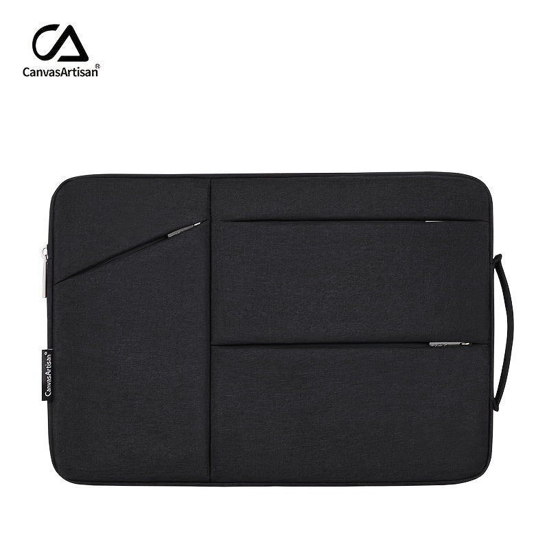 Durable, waterproof laptop sleeve by Canvas Artisan brand, ideal for daily office use with Matebook and Thinkpad compatibility.