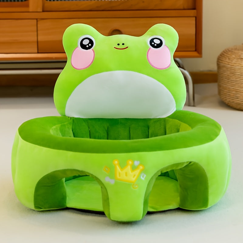 Introducing the new Three-dimensional Surrounding Baby Learning Chair with Strap - a cute and comfortable children's sofa for sitting, training, and learning. This baby floor seat booster chair is perfect for helping your little one sit up and explore