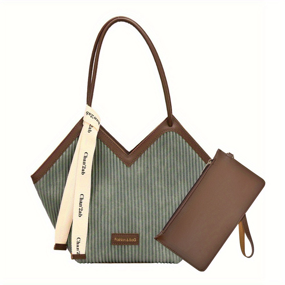 Chic faux leather tote bag for work with trendy design and large capacity.