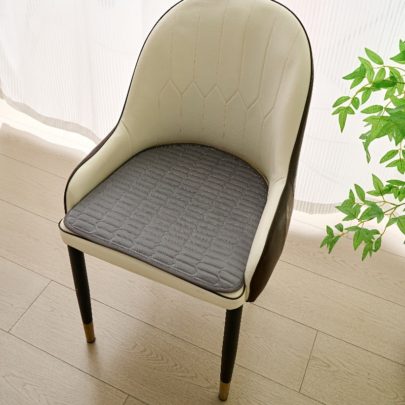 Multifunctional chair cushion, ideal for all seasons, lightweight and soft with anti-slip features. Washable and suitable for various areas including kitchen, living room, and dining area. U-shaped design for comfort.