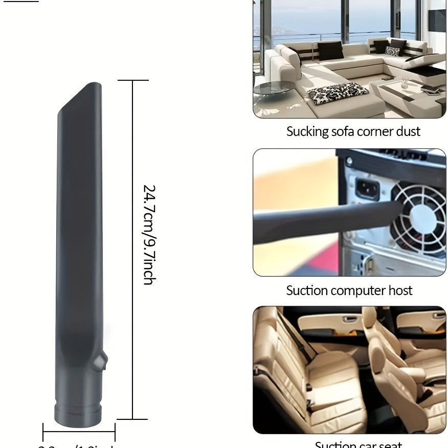 Attachments tool kit for Dyson V11, V10, V10 Absolute, V8, V8 Absolute, V6, V7, DC58, DC59 including extension hose for floor accessories.