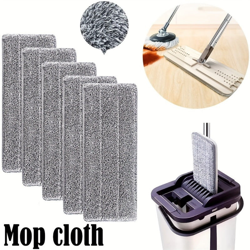 Pack of 10 Microfiber Mop Pads with Superior Absorbency - Tough, Simple to Wash for Wet & Dry Cleaning of Hard Floors