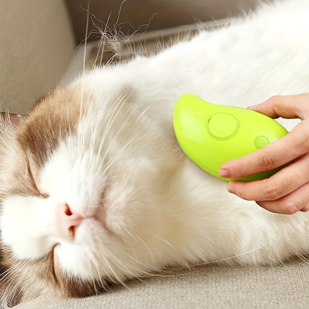 Pet care grooming brushes with floating hair removal and massage combs for cats, charging cat comb.