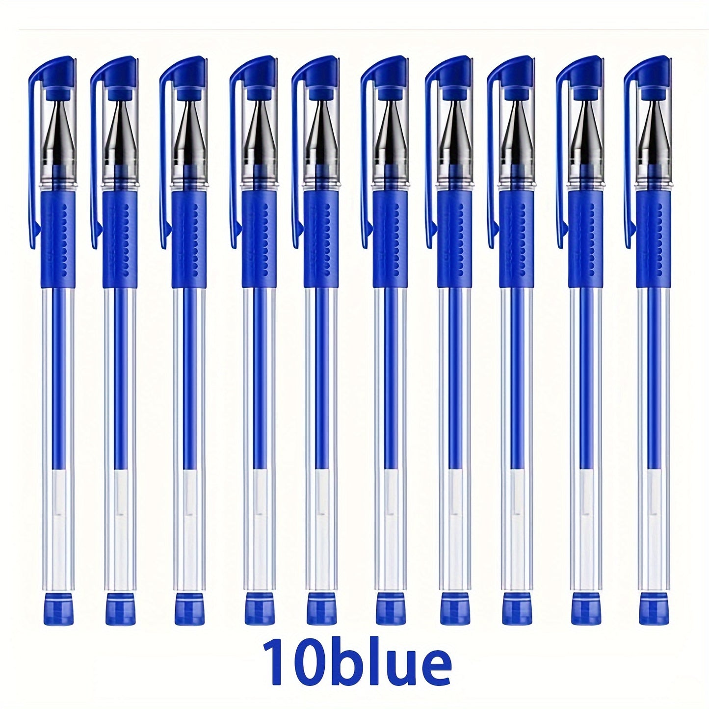 24-Pack Gel Ink Rollerball Pens: 0.5mm Medium Point, Quick Dry, Waterproof, Non-Toxic, Washable, Lightweight Plastic Material for School & Office.