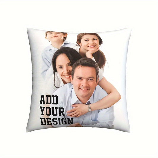 Transform your home decor with this custom photo pillowcase made from durable polyester. Featuring a single-sided print and a zippered closure, this traditional style pillowcase is machine washable for easy care. Perfect for adding a personal touch to