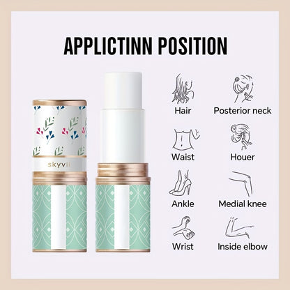 Durable solid perfume for students and professionals with a refreshing scent.