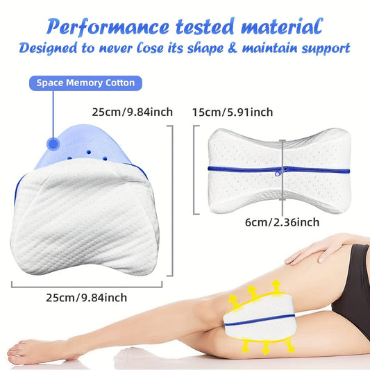 Contour Legacy Leg Pillow - Orqa, son, oyoq va tizzaga qo'llab-quvvatlash beradi, siyatik nerv bosimini kamaytiradi va dam olishni rag'batlantiradi.