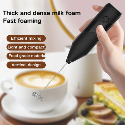 Multi-function electric mixer for hand-held use.