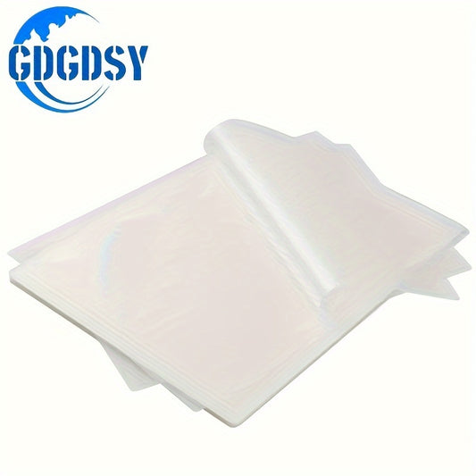 50pcs of A4 Laminating Pouches suitable for laminating letters, photos, and files in the office.