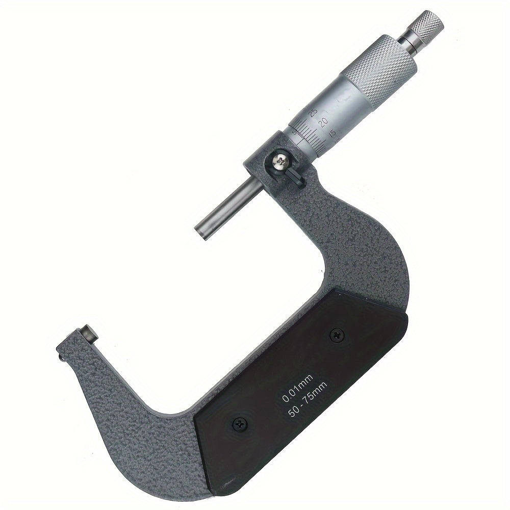 Outdoor spiral micrometer measuring tools with accuracy of 0.01mm in various ranges.