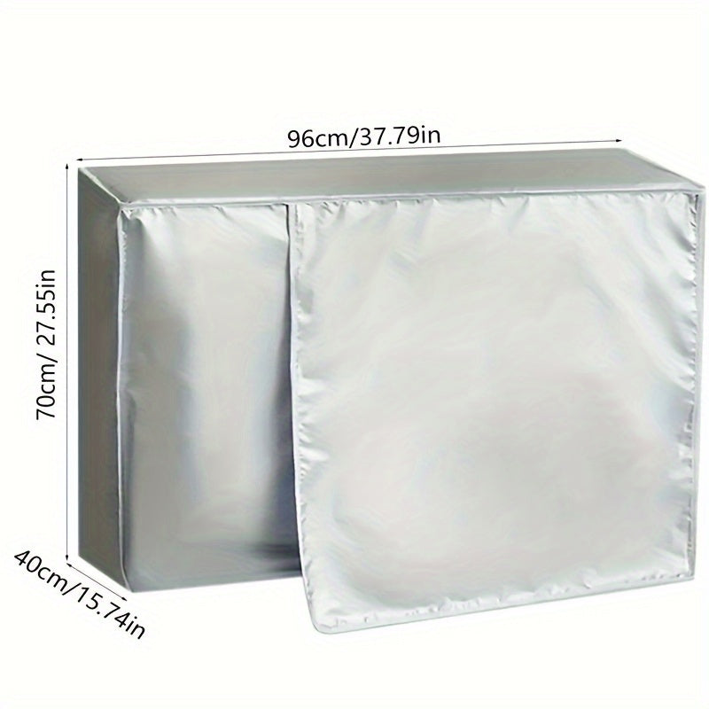 No electricity needed - Outdoor Air Conditioning Unit Cover protects from sun and water - 96cm x 70cm x 40cm