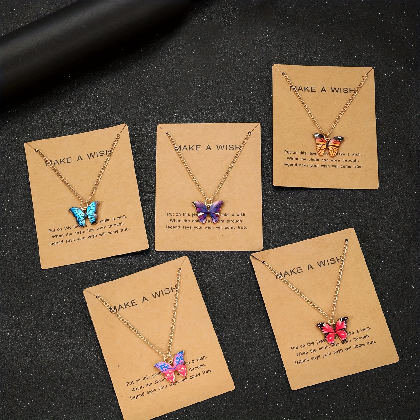 Vintage Elegant Fashion Love Butterfly Multi-element Jewelry Set - 5pcs/99pcs, Perfect for Brazilian Women's Daily Wear, Dating, Vacation, Party, Anniversary. Includes Pendant Necklace, Earrings, and Ring. No Box Included. Good Luck and Direction.