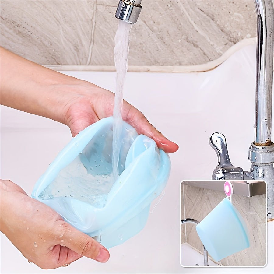 Reusable Silicone Food Storage Bag 500ml, Leak-Proof Seal Freshness Pouch, Freezer Safe Preservation Bag with Food Contact Grade