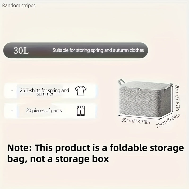 Foldable laundry hamper with lid and handle, perfect for storing clothes, toys, household items, beads, and jewelry. Saves space and keeps living area clean.