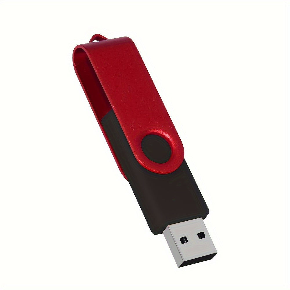 High-speed USB flash drive in various capacities for securely storing files, compatible with multiple devices.