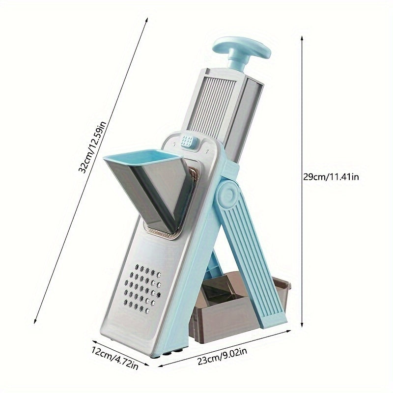 Household Manual Shredder: Multipurpose Vegetable Cutter for the Kitchen, Ideal for Potatoes