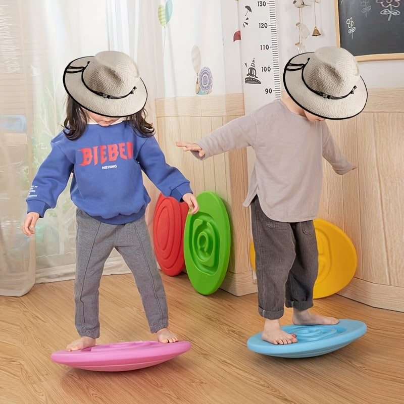 Snail-shaped balance board for children's home, designed for focus training and coordination, ideal for kindergarten training.