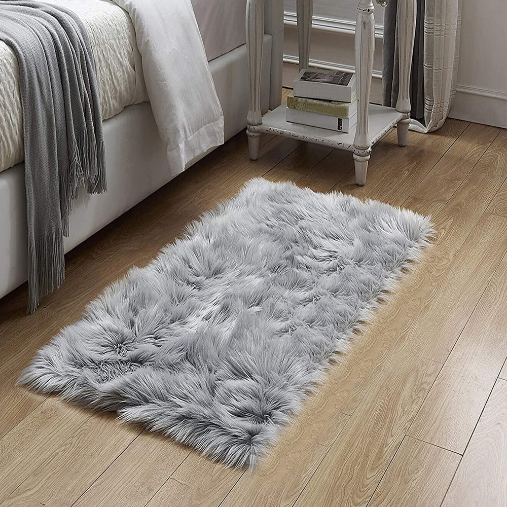 Plush Carpet Rug Perfect for Home Decor - Luxuriously Soft and Fluffy for Any Room in Your House