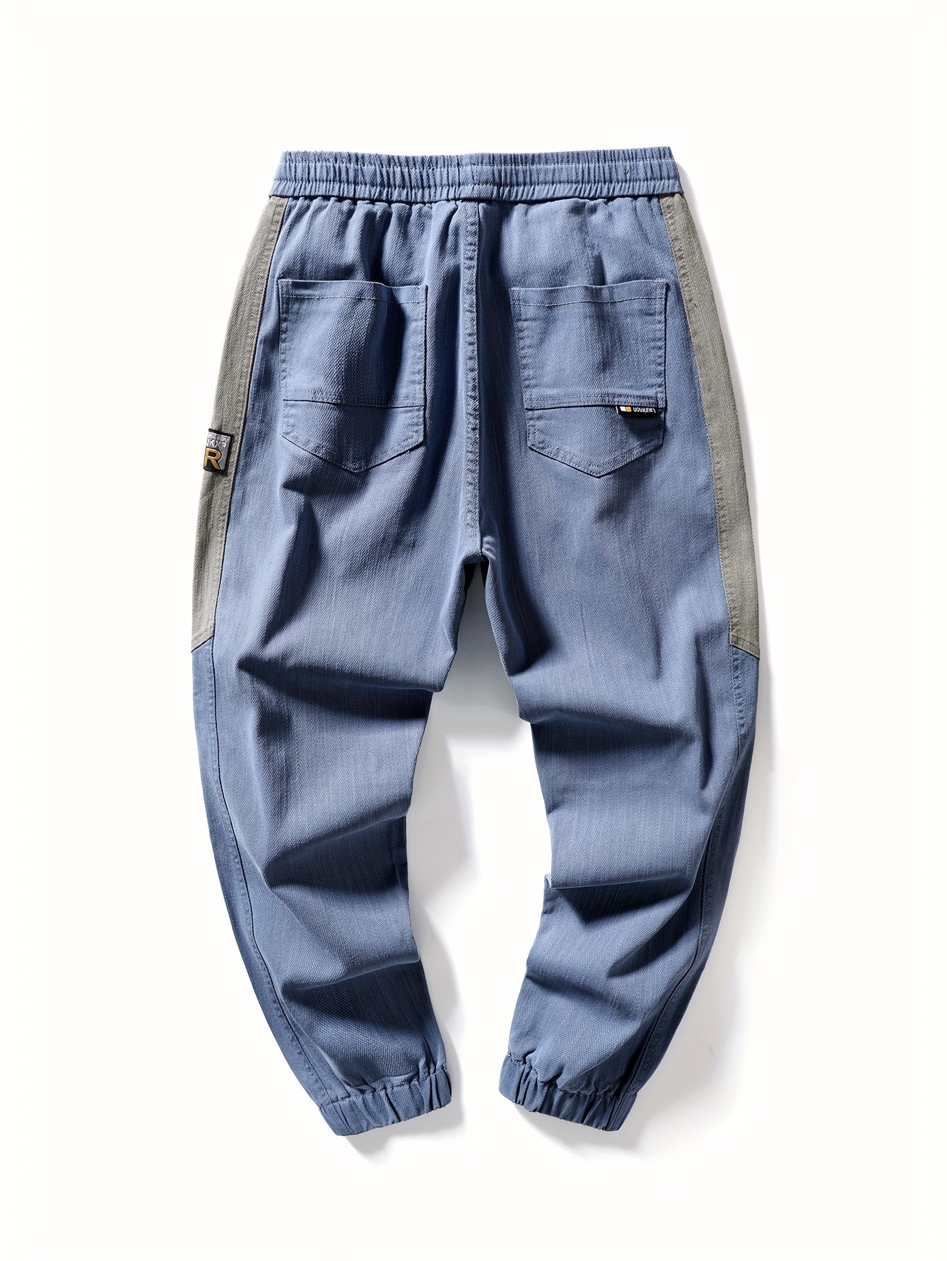 Men's casual drawstring sweatpants for fall and winter.