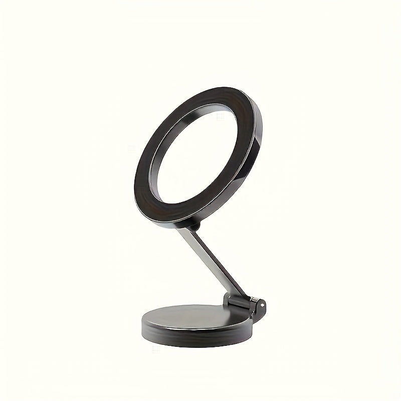 360° Rotating Magnetic Car Phone Holder made of high-strength zinc alloy, features a foldable dashboard mount for convenient navigation. It is an ideal birthday gift that fits all