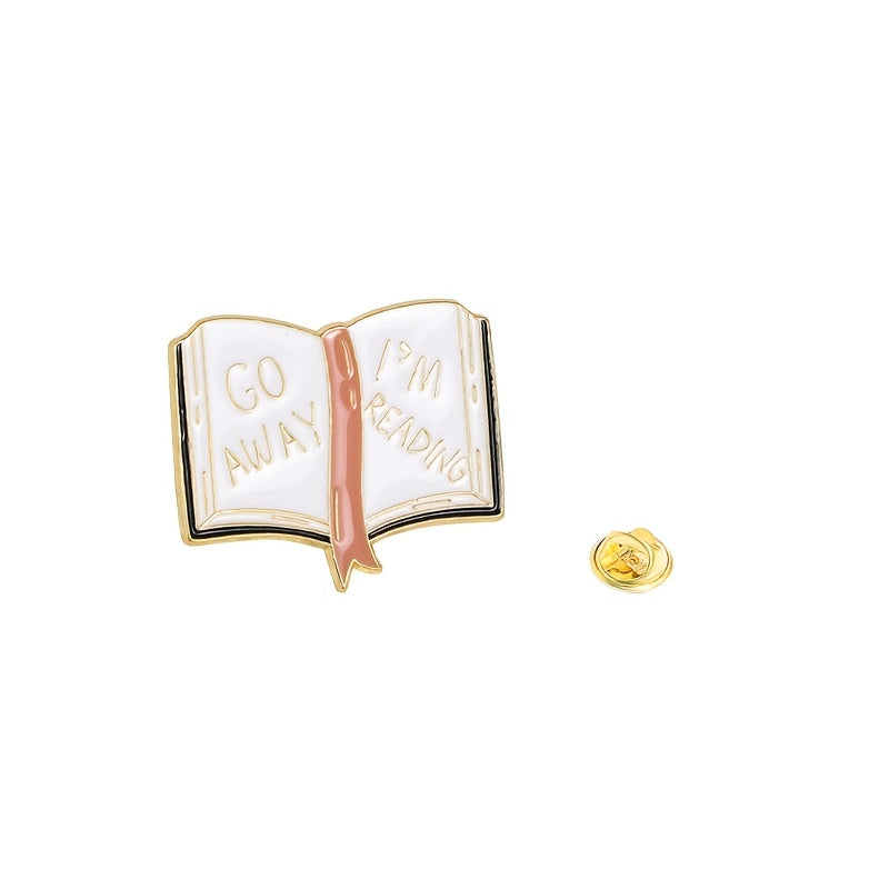 Women's Brooch Set, including 1 piece and 4 pieces. The set includes a Collar Pin and a Silk Scarf Buckle, designed in a Literary Book theme with a simple style. Made of high-quality Alloy material, perfect for daily wear. Ideal as a Christmas gift