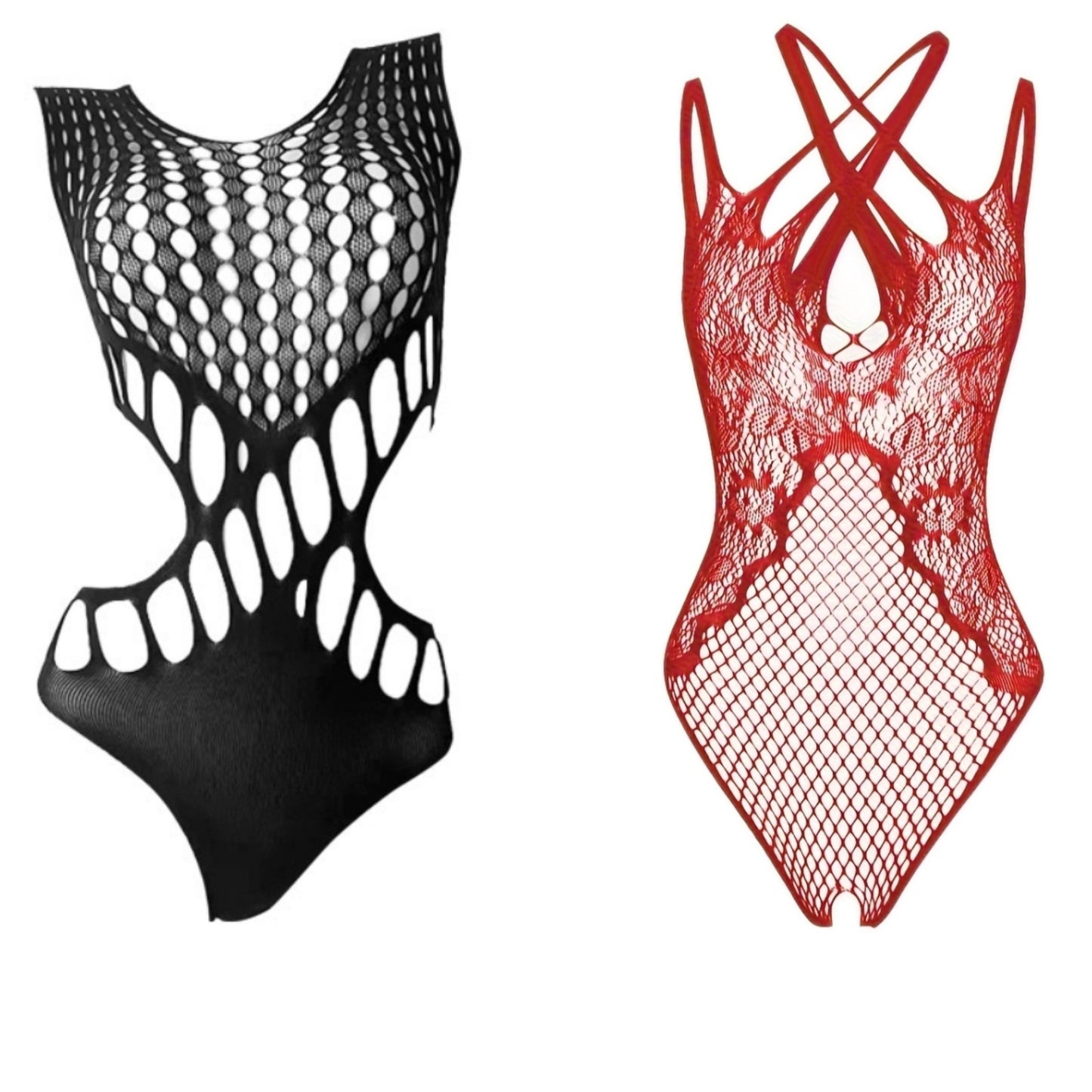 New European and American style, ins neck strap body suit with lace mesh, suitable for street wear.