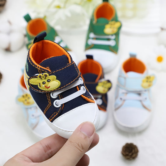 RABEISIR Toddler Shoes with Cute Giraffe Design - Non-Slip for Everyday and Vacation Wear