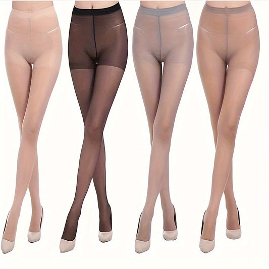 High elastic summer thin pantyhose with control top, women's stockings & hosiery.