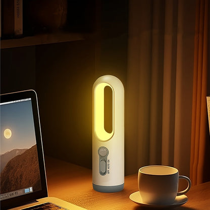 The YAOWITHSU Rechargeable LED Night Light is a portable body sensor with a dusk to dawn flashlight. It can be powered by a 36V battery or USB, making it perfect for home use. Made of plastic, this light is suitable for use in the bedroom, bathroom