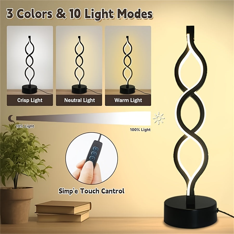 Europe and US style creative LED desk lamp for KTV, cafes, bedrooms, and nightlight decoration. Durable with USB power supply.