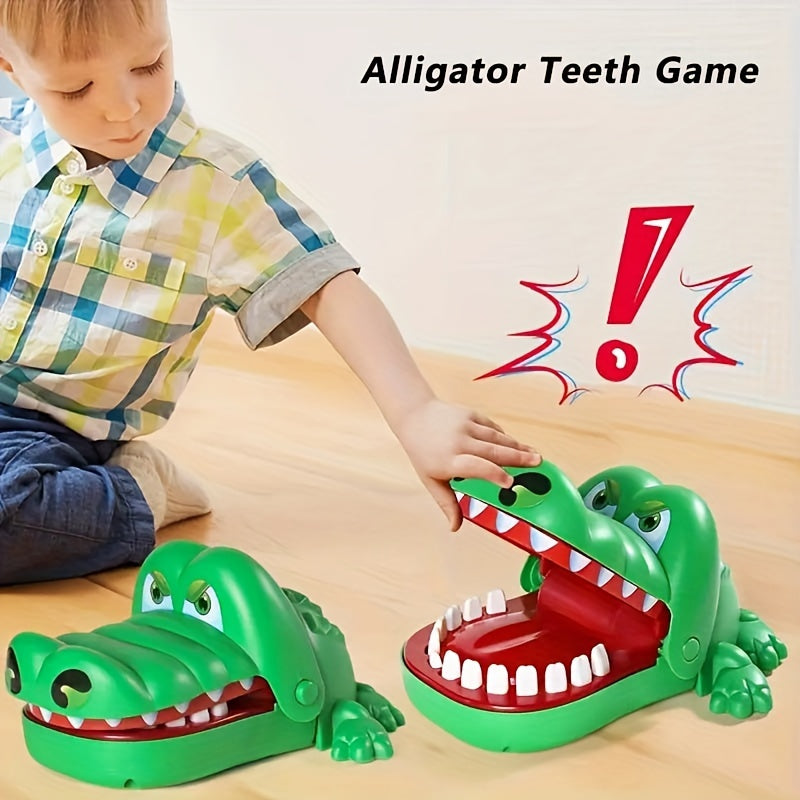 2025 Big Crocodile Dentist Game: Funny, durable plastic toy for party fun and gift-giving