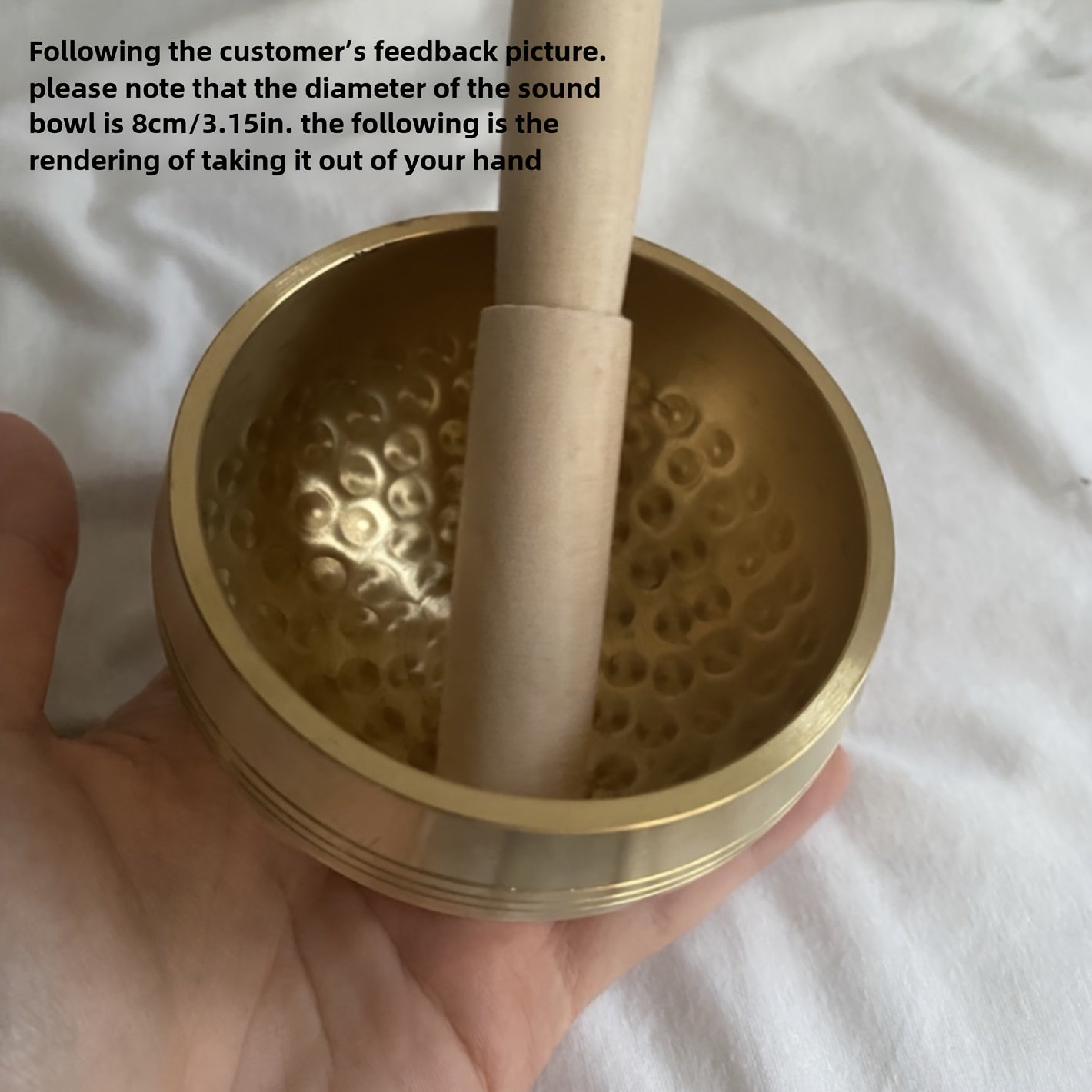 1pc Nepal Singing Bowl - Antique Bronze Finish, Alcohol Clear Voice, Ideal for Yoga and Meditation