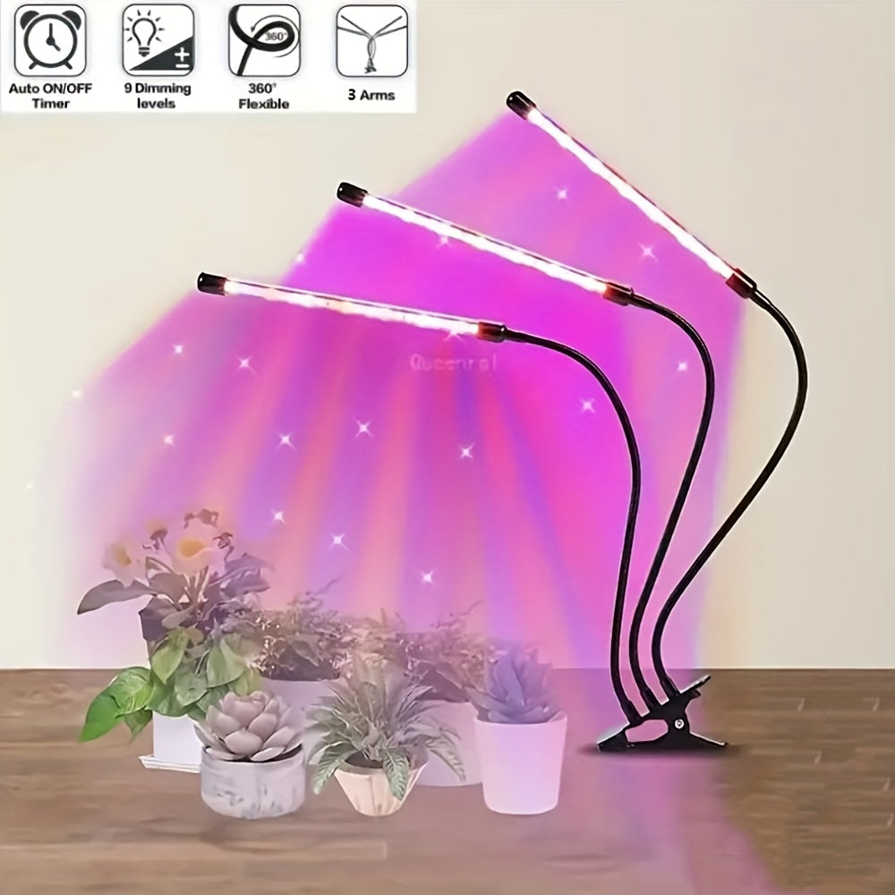 Achieve healthy indoor plant growth with this USB Phyto Lamp LED Grow Light!