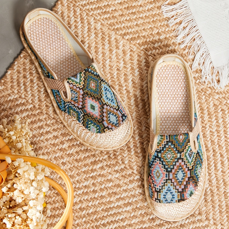 Women's Ethnic Style Slip-On Sandals