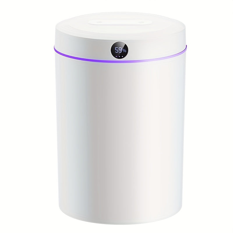 One piece 5L Ultrasonic Cool Mist Humidifier with Quiet Operation, Digital Display, USB Power, for Living Room and Bedroom, doubles as Air Purification Aroma Diffuser.