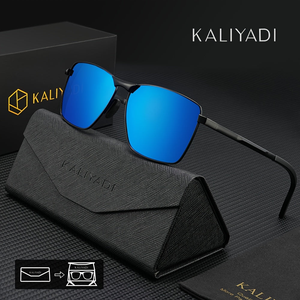 KALIYADI Men's Polarized Fashion Glasses, Lightweight Eyewear for Fishing and Outdoor activities. Perfect for holiday gifting and parties.