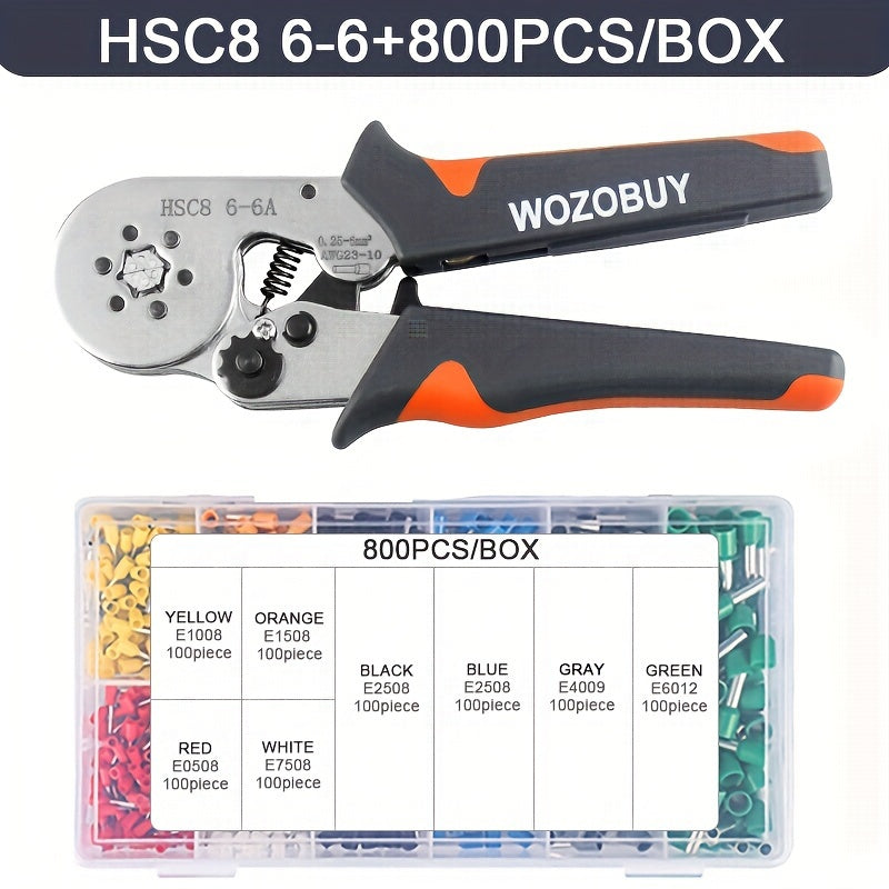 Sleeve Terminal Crimping Tool with Ferrule Crimping Pliers