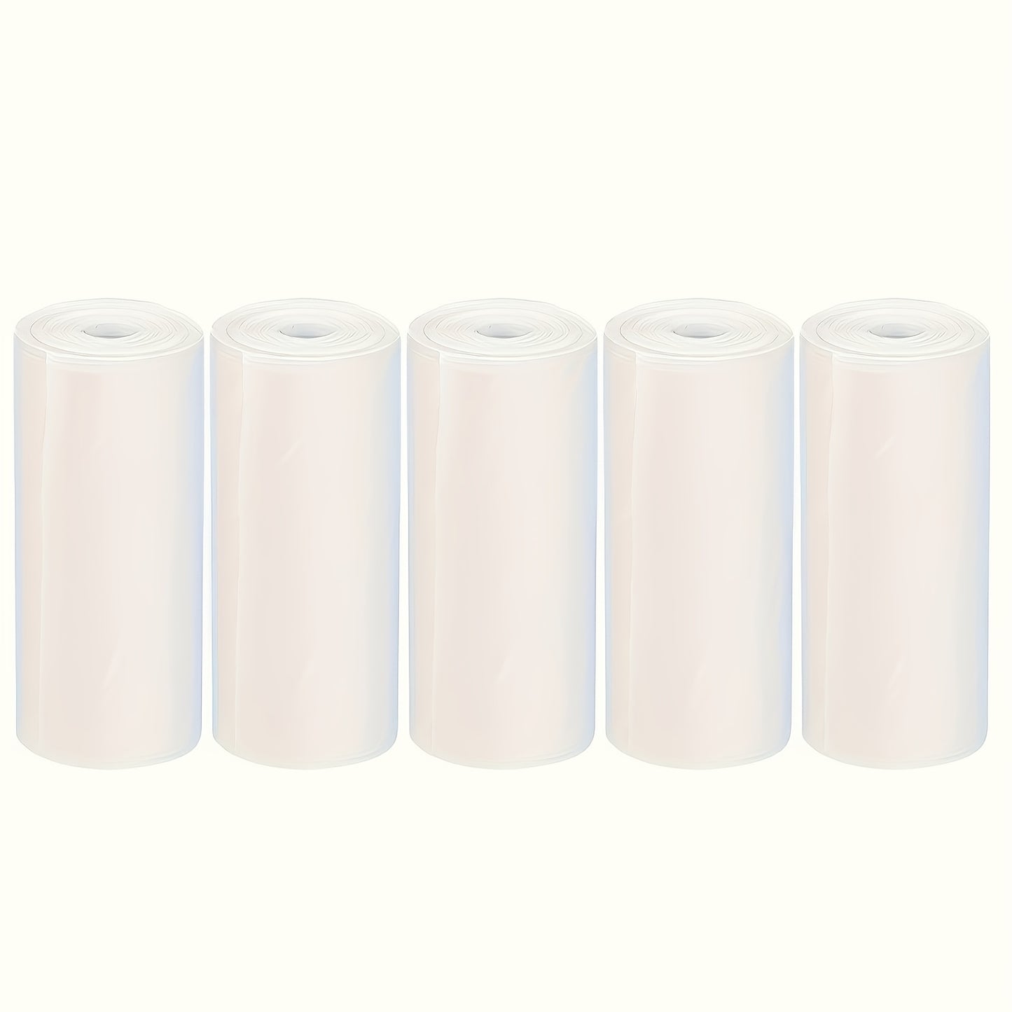 5 Mini Thermal Paper Rolls, 57x25mm, Inkless Printing for Portable Pocket Printers - Ideal for DIY Stickers & Documents