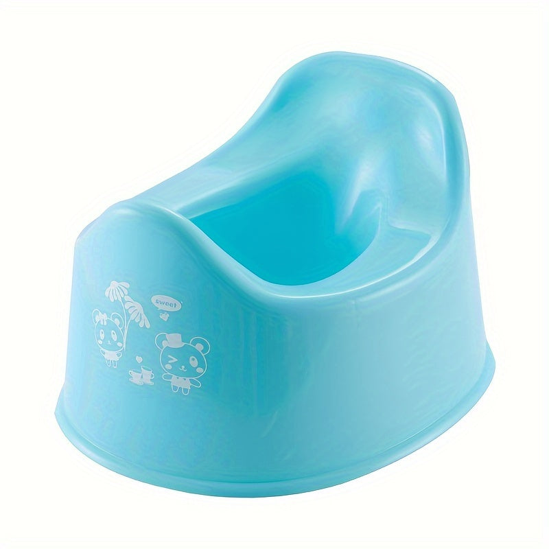 Sturdy Plastic Toilet Seat for Kids' Potty Training - Suitable for Boys and Girls, Perfect for Young Children