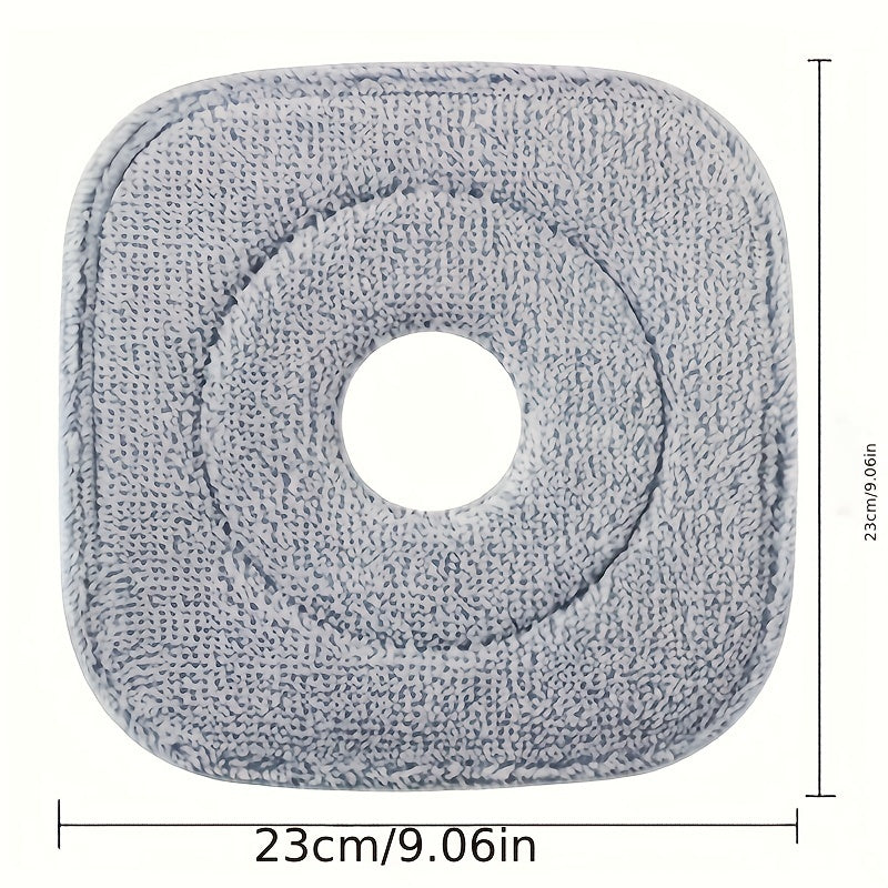 Ideal for home and kitchen cleaning, these premium microfiber mop pads come in sets of 3, 7, or 10. They are thick, durable, and washable replacement heads for spin mops, offering strong stain removal, non-slip design, and compatibility with various