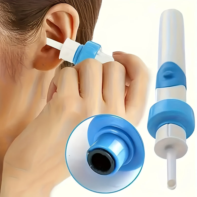 HB brand soft head ear suction device for wax removal, battery powered (≤36V), battery not included.